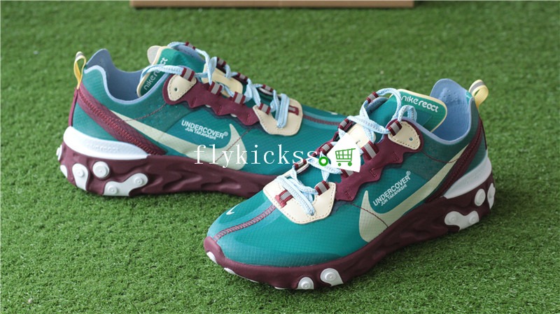 Undercover x Nike React Element 87 Purple Red